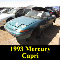 Junkyard 1993 Mercury Crapi