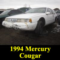 Junkyard 1994 Mercury Cougar XR7