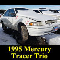 Junkyard 1995 Mercury Tracer Trio