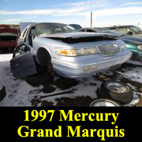 Junkyard 1997 Mercury Grand Marquis