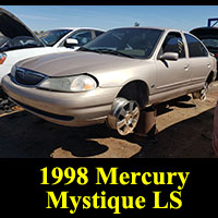 Junkyard 1998 Mercury Mystique