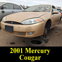 Junkyard 2001 Mercury Cougar S