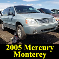 Junkyard 2005 Mercury Monterey