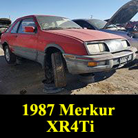 1987 Merkur XR4Ti