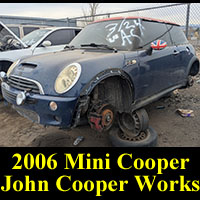 Junkyard 2006 Mini Cooper JCW