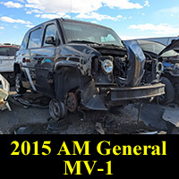 Junkyard 2015 AM General MV-1