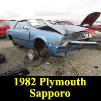 Junkyard 1982 Plymouth Sapporo
