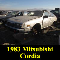 Junkyard 1983 Mitsubishi Cordia