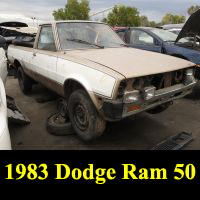 Junkyard 1983 Dodge Ram 50 Prospector