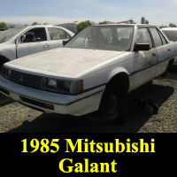 Junkyard 1985 Mitsubishi Galant