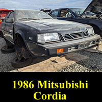 Junkyard 1986 Mitsubishi Cordia