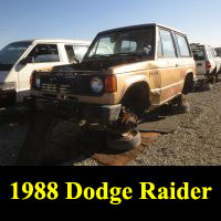 Junkyard 1988 Dodge Raider