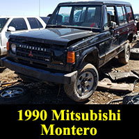 Junkyard 1990 Mitsubishi Montero