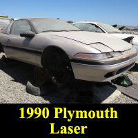 Junkyard 1990 Plymouth Laser Turbo