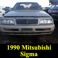Junkyard 1990 Mitsubishi Sigma