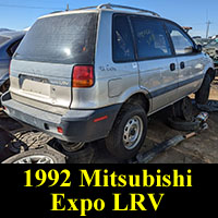 Junkyard 1992 Mitsubishi Expo LRV