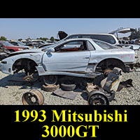 Junked 1993 Mitsubishi GTO