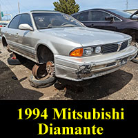 Junkyard 1994 Mitsubishi Diamante sedan
