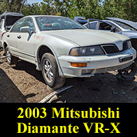 Junkyard 2003 Mitsubishi Diamante VR-X