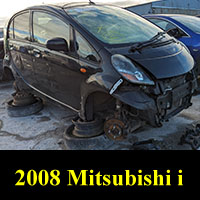 Junked 2008 Mitsubishi i
