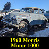 Junkyard Morris Minor 1000