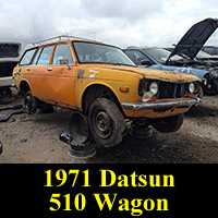 Junkyard 1971 Datsun 510 station wagon