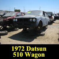 Junkyard 1972 Datsun 510 wagon