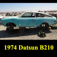 Junkyard 1974 Datsun B210