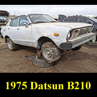 Junkyard 1975 Datsun B210 sedan