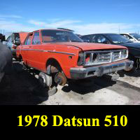 Junkyard 1978 Datsun 510