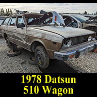 Junkyard 1978 Datsun 510 wagon