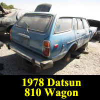 Junkyard 1978 Datsun 810 wagon