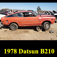 Junkyard 1978 Datsun B210