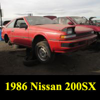 Junkyard 1986 Nissan 200SX