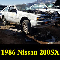 Junkyard 1986 Nissan 200SX