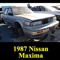 Junkyard 1987 Nissan Maxima