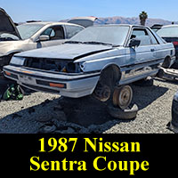 Junkyard 1987 Nissan Sentra coupe