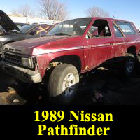 Junkyard 1989 Nissan Pathfinder