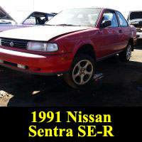 Junkyard 1991 Nissan Sentra SE-R