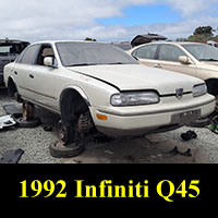 Junkyard 1992 Infiniti Q45