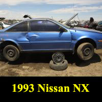 Junkyard 1993 Nissan NX1600