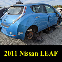 Junkyard 2011 Nissan LEAF