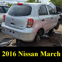 Junkyard Nissan March