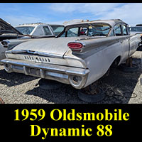 Junkyard 1959 Olds Dynamic 88