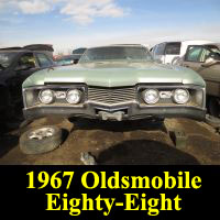 Junkyard 1967 Oldsmobile Delta 88