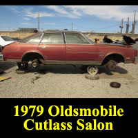 Junkyard 1979 Oldsmobile Cutlass Salon Brougham Sedan