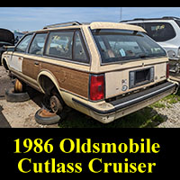 Junkyard 1986 Oldsmobile Cutlass Cruiser