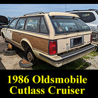 Junkyard 1986 Oldsmobile Cutlass Cruiser