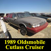 Junkyard 1989 Oldsmobile Cutlass Cruiser