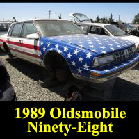 Junkyard 1989 Oldsmobile 98 Regency